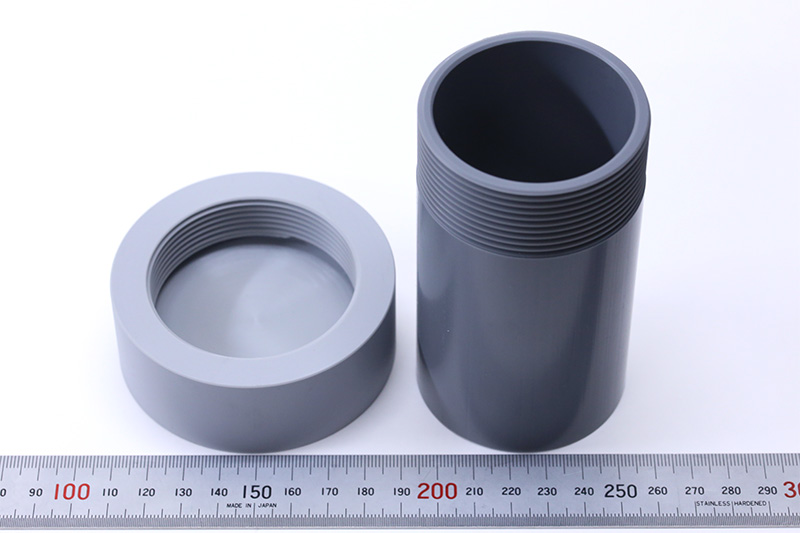 プラスチック PVC（塩ビ） 切板（グレー） 板厚 30mm 350mm×700mm 通販